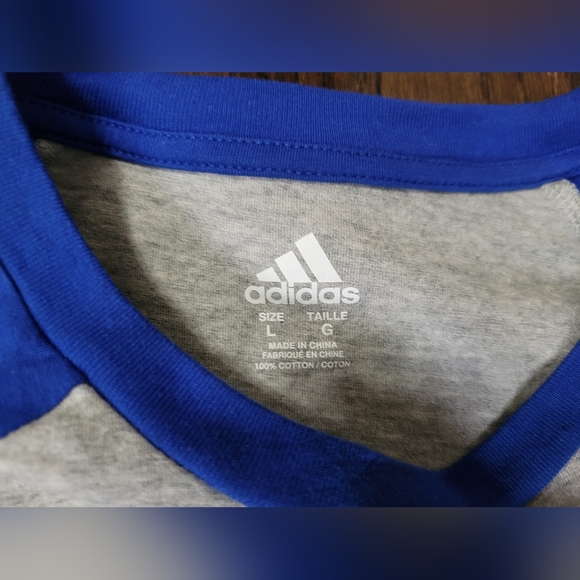 Boys Adidas Long Sleeve Shirt - Picture 2 of 3